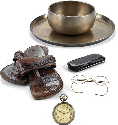 Gandhi's life belongings 