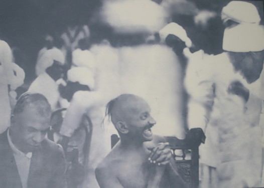 laughing gandhi