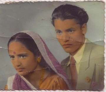 mum and dad the year they got married!