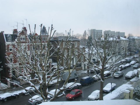 snow in hamilton terrace